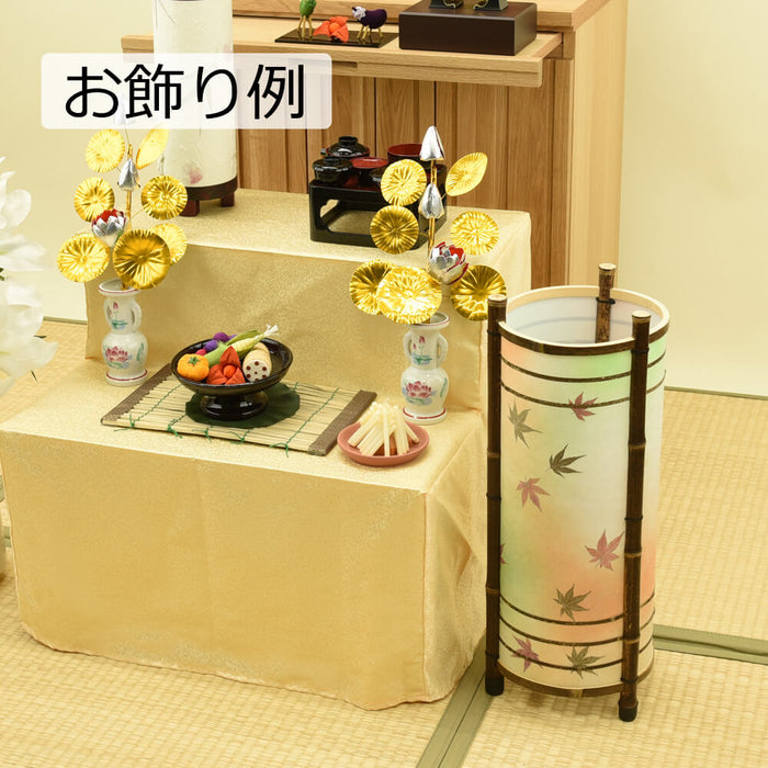 盆提灯 新型 なごみあかり 紅葉 特徴 7