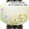 行灯 彩雲の里 10号 絹二重 絵入