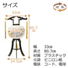 盆提灯 回転 あかり 綾型 11号 蒔絵絵入 特徴 2