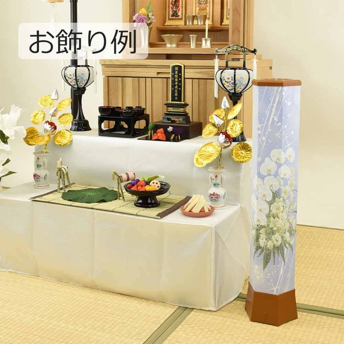 盆提灯 新型 美六ブーケ 胡蝶蘭 大 特徴 3