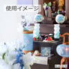新型 愁霊燈(しゅうれいとう) 藍染 芙蓉・茜染 桜