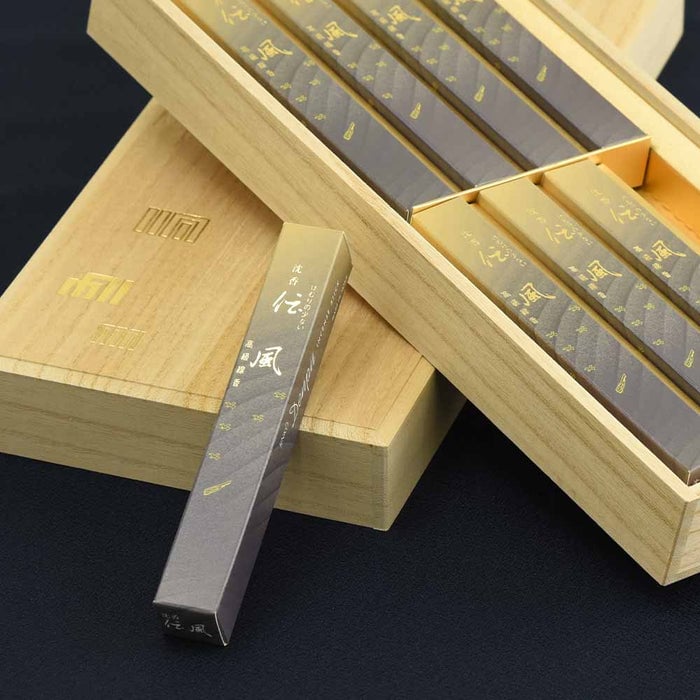 進物 沈香伝風 短寸8箱入 桐箱