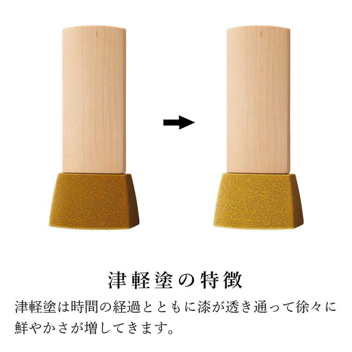 位牌 過去帳 エキューム 津軽塗 総丈16.2cm 特徴 8
