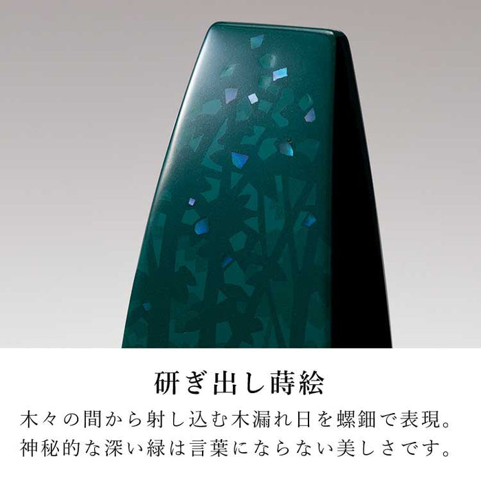 位牌 過去帳 翠 輪島塗 総丈19.7cm 特徴 3