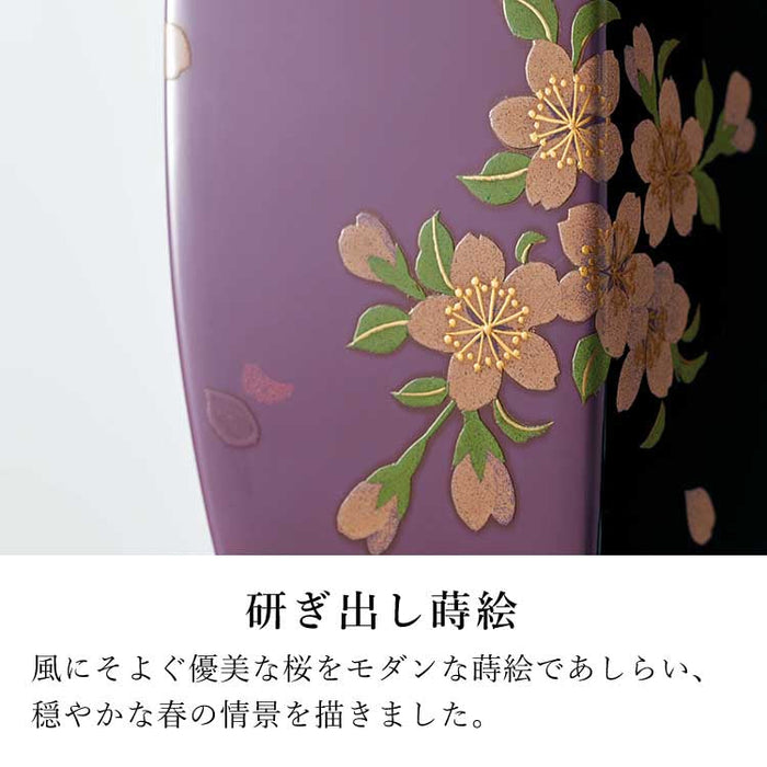 位牌 過去帳 櫻 輪島塗 総丈19.7cm 特徴 2