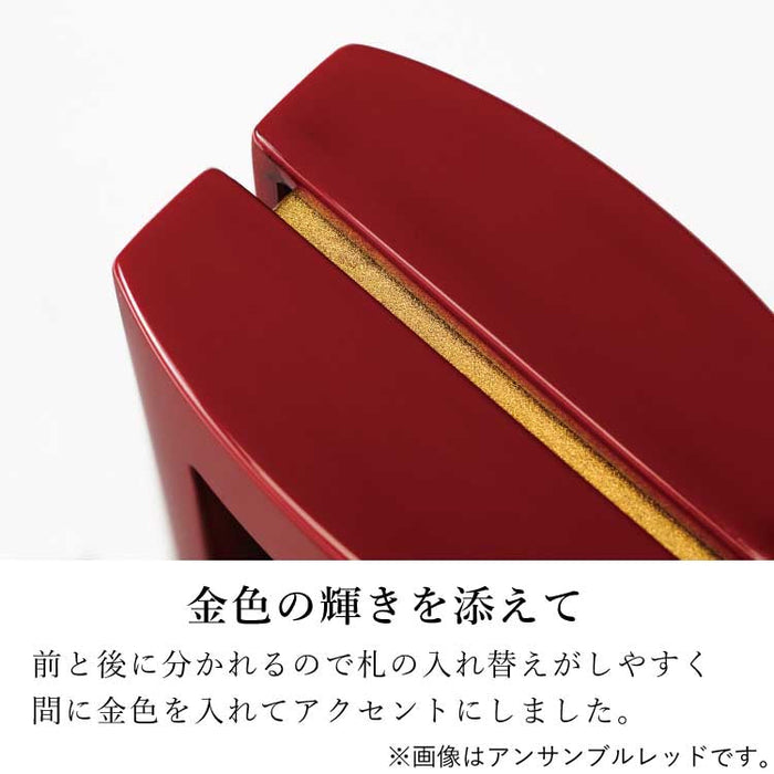 繰出位牌 過去帳 アンサンブル バイオレット 総丈18.0cm 特徴 4