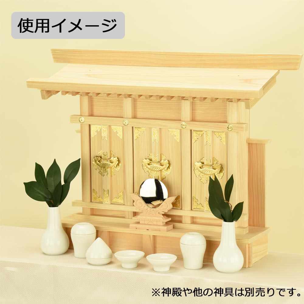 美品 真琴 16弦 専用ケース付き　ヒーリング　神具　真麻 神具セット みくまり 白マット | お仏壇のはせがわ公式通販