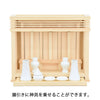 神棚 神具 箱宮 神楽ミニ(神具セット付) 特徴 3