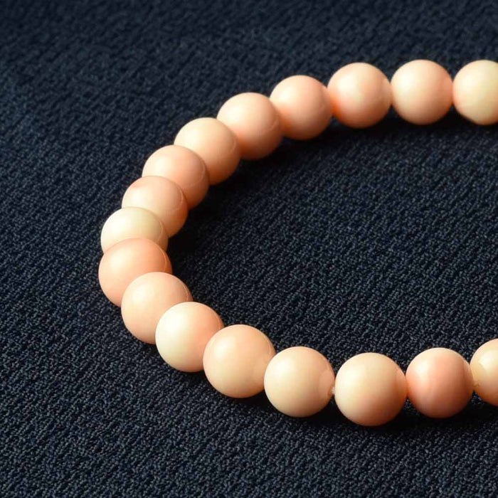 K18 ピンク珊瑚ブレスレット　42g ブレスレット ピンク珊瑚 7mm | お仏壇のはせがわ公式通販