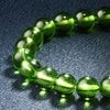 数珠・念珠 ブレスレット グリーン琥珀 10mm 特徴 2