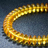 数珠・念珠 ブレスレット 金琥珀 4×8mm 特徴 2