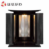 仏壇 波浄美（はじょうび） ブラック×プラチナ H49cm 特徴 1