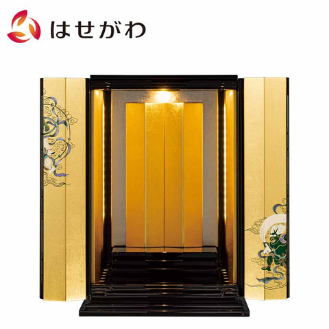 心絵美（しんえび） 風神雷神 H47cm