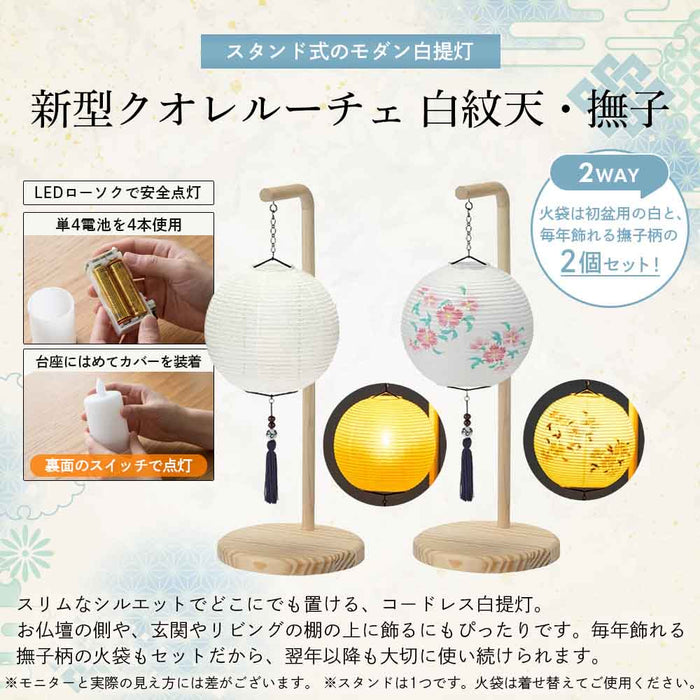 新型 クオレルーチェ 白紋天・撫子