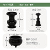 仏壇 Connect2 プラス ウォールナット 高さ100cm 仏具セットB 特徴 14