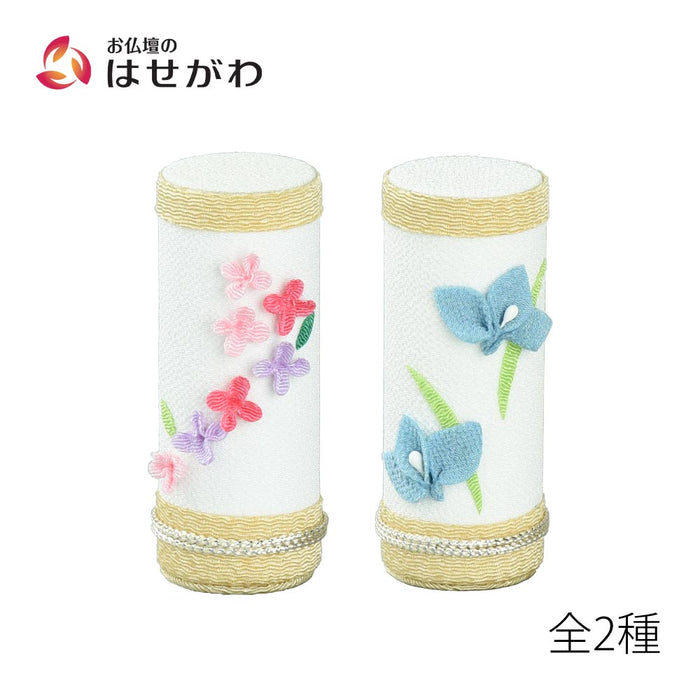 ちりめん提灯 筒型