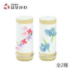 ちりめん提灯 筒型