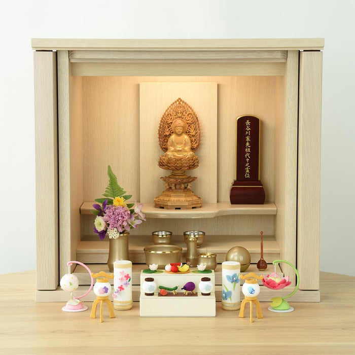 ちりめん提灯 行燈(あんどん)型