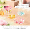 クリスタル お干菓子 菊(黄)