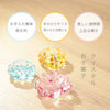 クリスタル お干菓子 重ね菊