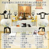 盆提灯 【WEB限定】初盆セット 3段81cm盆棚付き 伝統型フルセット 11-A 特徴 2