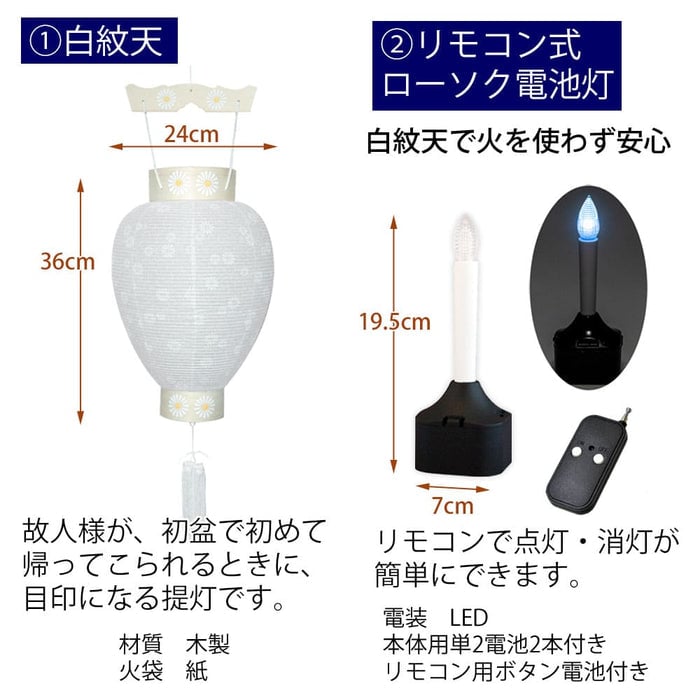 初盆セット 伝統型フルセット 8-A