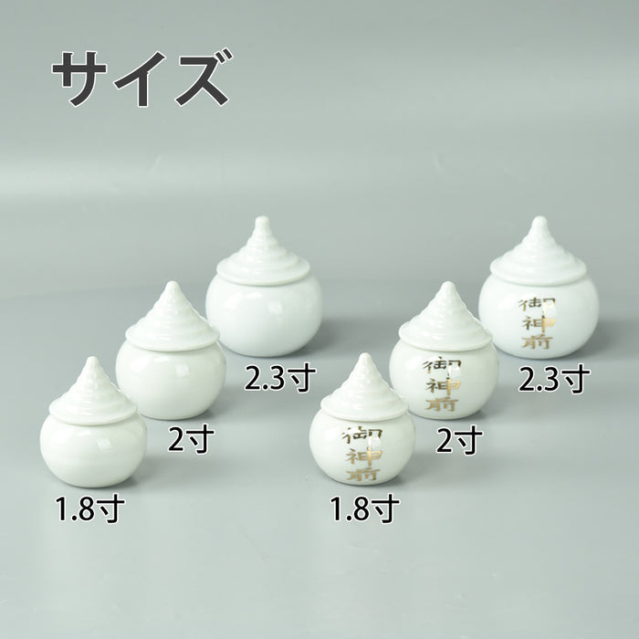 神具 水玉 無地2.3寸