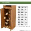 仏壇 HK ORTO(オルト) スモークドオーク H131cm 特徴 8