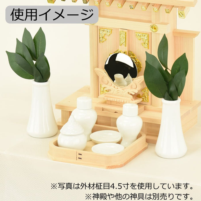 神具 折敷 桧 柾目 3.0寸