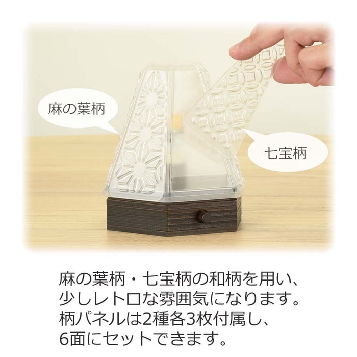 新型 六花灯 コンペイトウ・ハナミズキ
