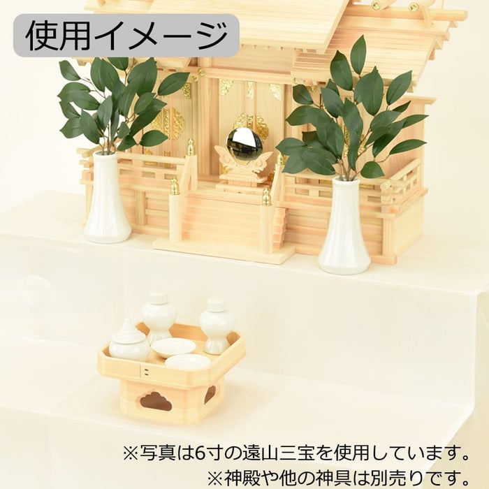 神棚 神具 遠山三宝 木曽ひのき 9.0寸 特徴 3