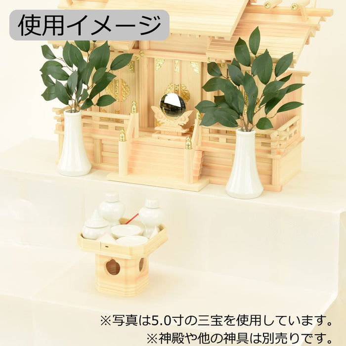 神具 三宝 白木 箱入 5.0寸 | お仏壇のはせがわ公式通販 神具 三宝 白木 箱入 5.0寸 | お仏壇のはせがわ公式通販