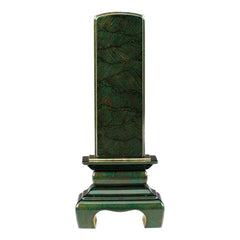 位牌 本甲丸 さざれ波 翡翠