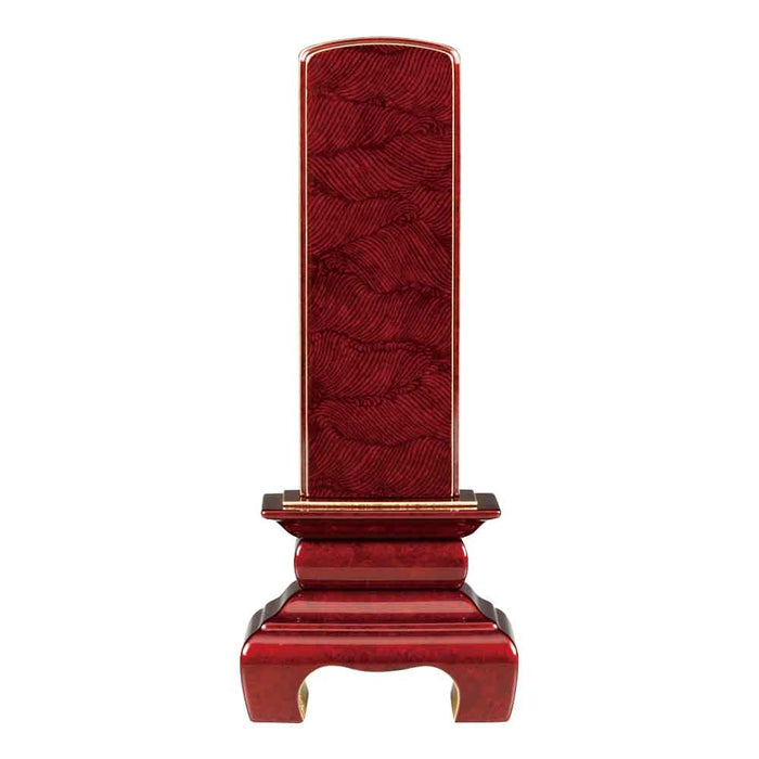 位牌 過去帳 本甲丸 さざれ波 深紅 特徴 1