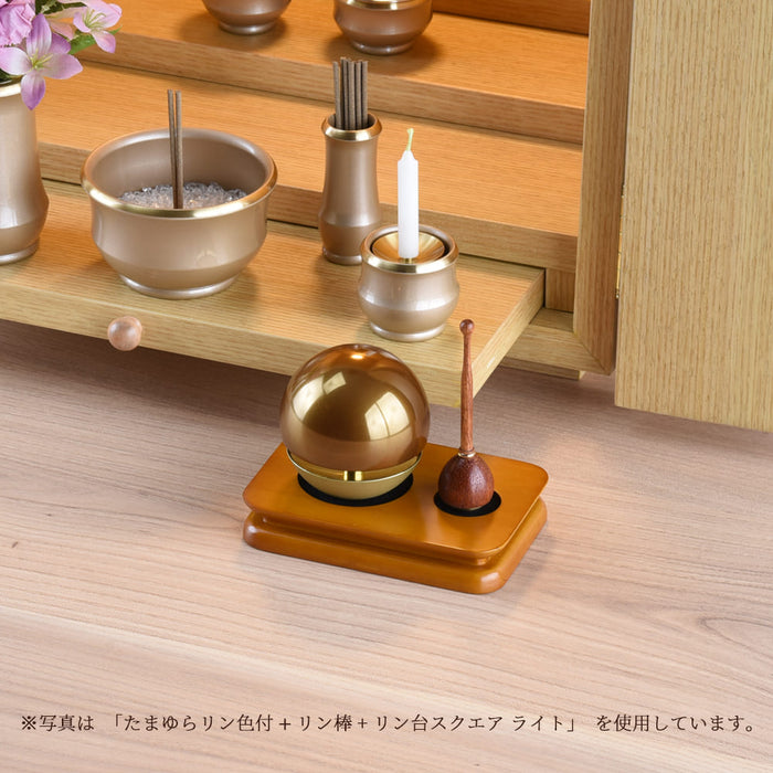 たまゆらリン色付き・リン棒・リン台スクエア セット