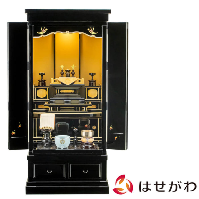 仏壇 四季 H129cm 本願寺派仏具セットB 特徴 1