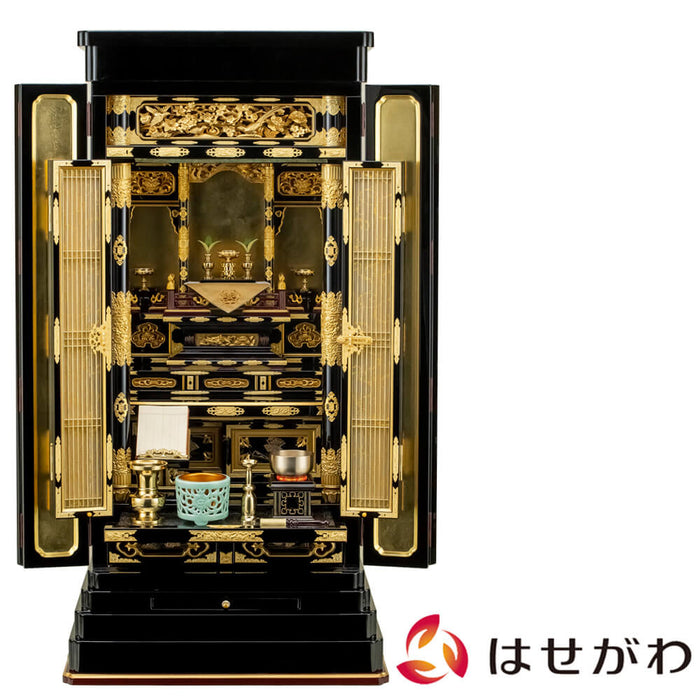 仏壇 伊織 (いおり) 東 H131cm 大谷派仏具セットB 特徴 1