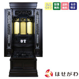鉄線花 (てっせんか) 黒檀 H140cm 仏具セットA