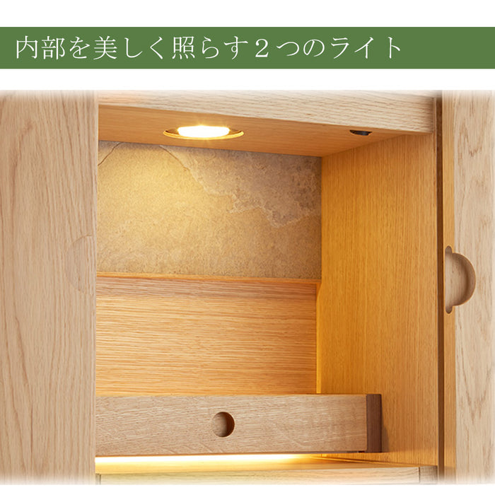 仏壇 TERRA (テラ) オーク H42cm 特徴 6