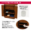 仏壇 縁 (えん) 楡 H131cm 仏具セットC 特徴 3