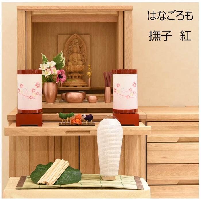 新型 回転 はなごろも 撫子 紅 | お仏壇のはせがわ公式通販