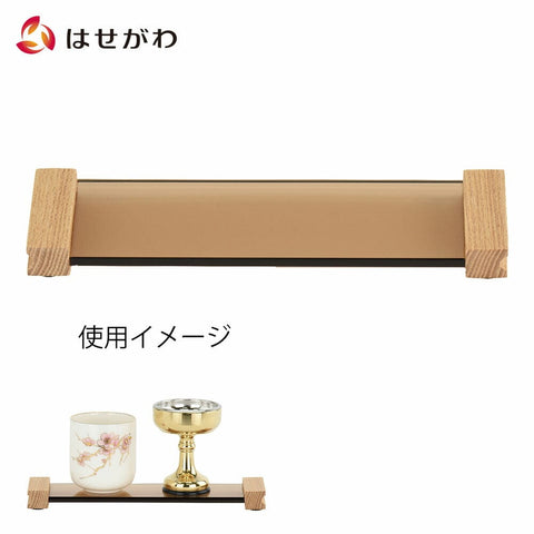 仏器膳 新型 瑠璃ガラス ライト色 特徴1