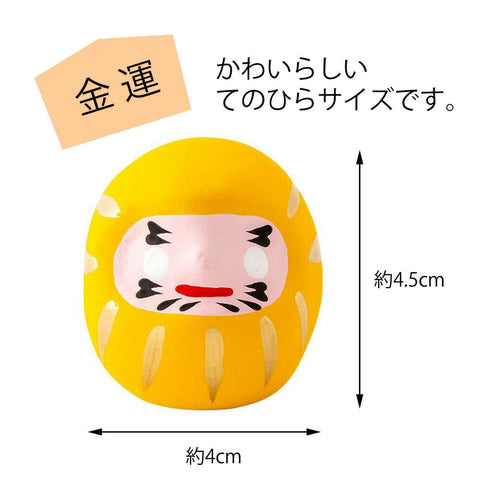 白河だるま 豆 黄 特徴2