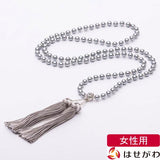 数珠 数珠 ネックレス念珠 貝パール グレー 特徴 1