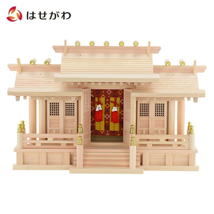 神殿 格子付三社(みす付)
