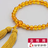 数珠 数珠 琥珀 共仕立 頭付正絹弥勒房 特徴 1