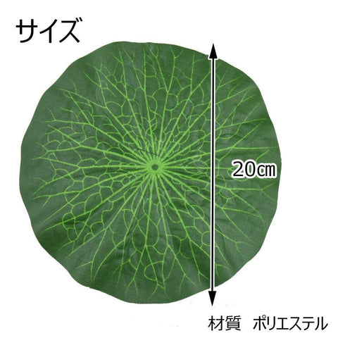 お盆用品 蓮の葉 特徴 3
