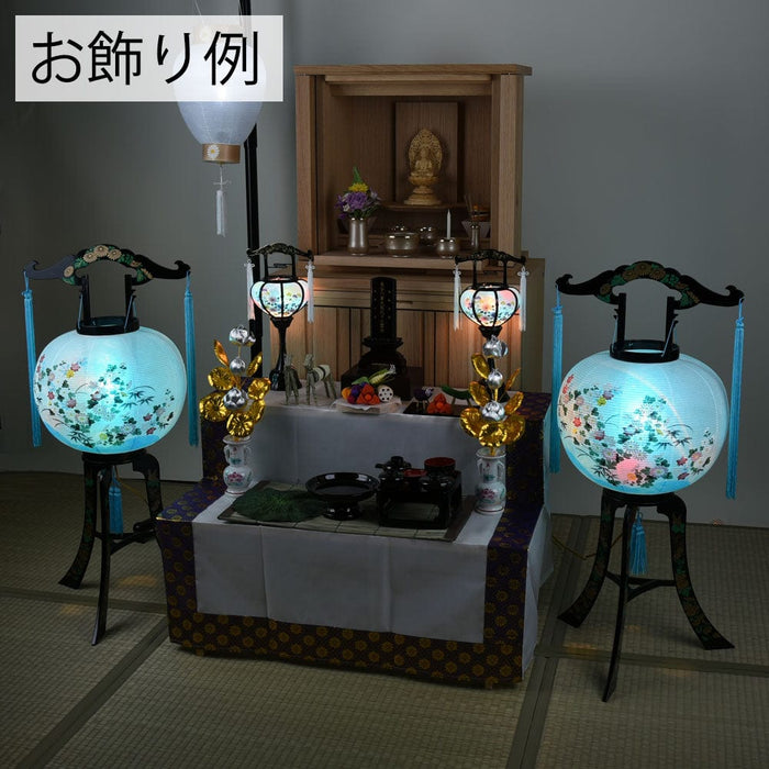 盆提灯 回転 11号 秋野 2個セット 特徴 6