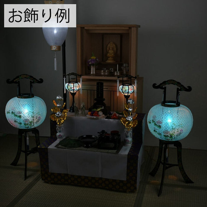 盆提灯 回転 11号 西川 2個セット 特徴 6