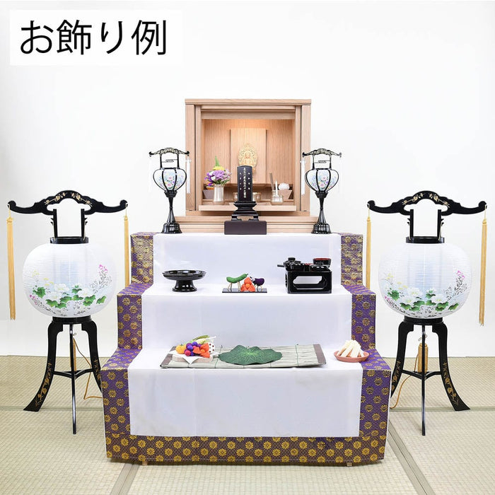 盆提灯 回転 11号 あずさ 2個セット 特徴 2